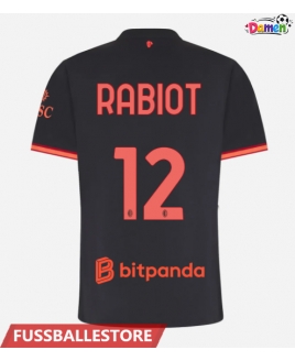 Günstige AC Milan Adrien Rabiot #12 3rd trikot Damen 2026-27 Kurzarm